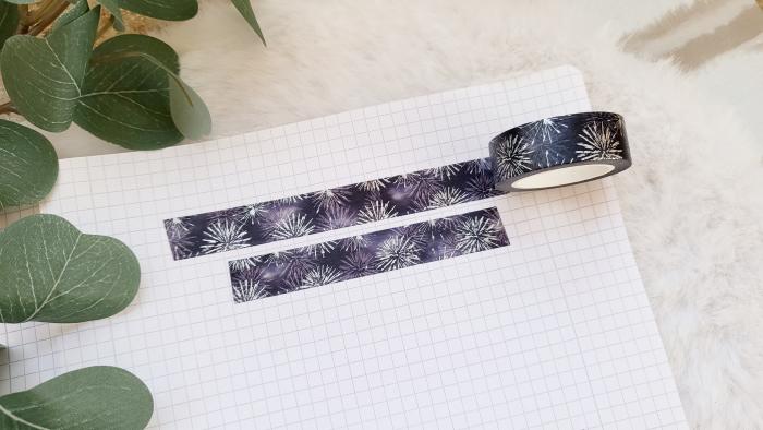 Washi Tape Fireworks